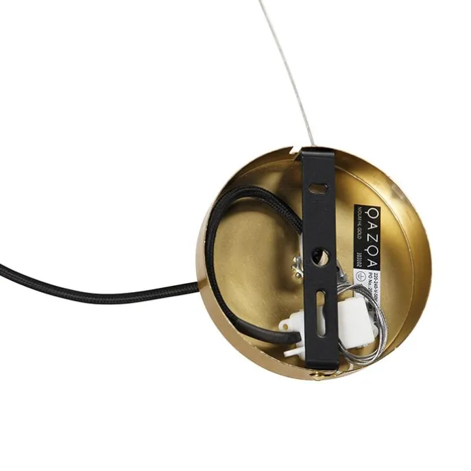 Orientalische Pendelleuchte Gold - Nidum