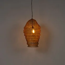 Orientalische Pendelleuchte Gold - Nidum