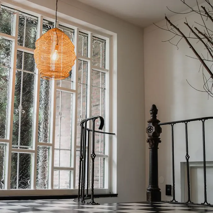 Orientalische Pendelleuchte Gold - Nidum