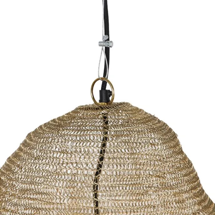 Orientalische Pendelleuchte Gold - Nidum