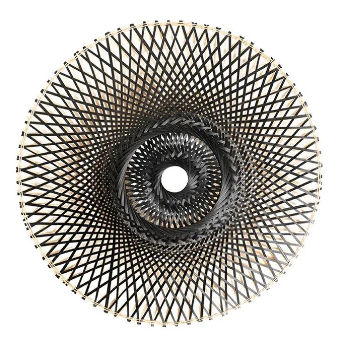 Orientalischer Lampenschirm Rattan 50 cm - Rina