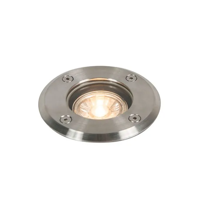 Outdoor Ground Spot Stahl 11cm IP67 - Basic Round