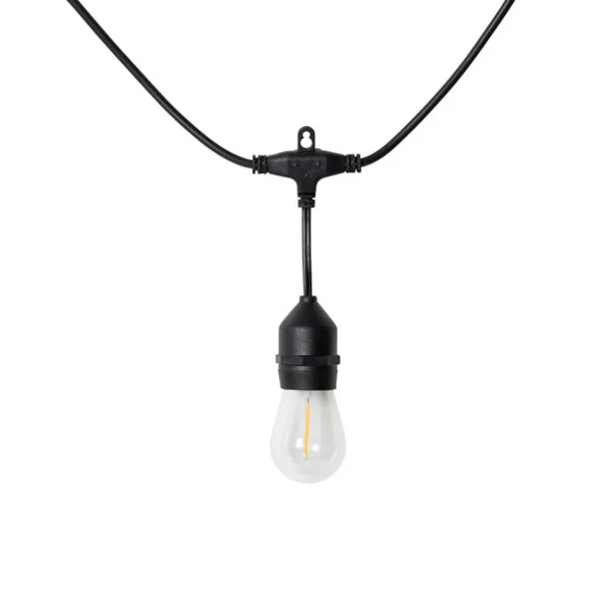 Outdoor Lichterkette 10m inkl. LED 10 Lichter Solar - Russell