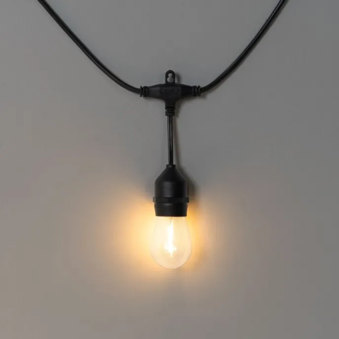 Outdoor Lichterkette 10m inkl. LED 10 Lichter Solar - Russell