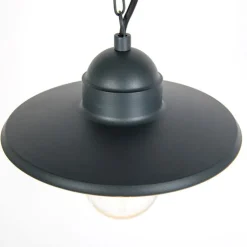Outdoor ländliche Hängelampe anthrazit IP44 - Kansas Graphit
