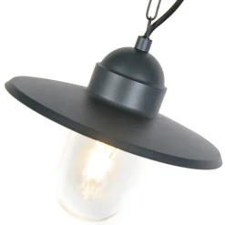 Outdoor ländliche Hängelampe anthrazit IP44 - Kansas Graphit