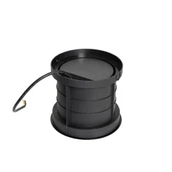 Outdoor-Bodenstrahler schwarz AR111 einstellbar IP65 - Delux Honey