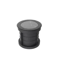 Outdoor-Bodenstrahler schwarz AR111 einstellbar IP65 - Delux Honey