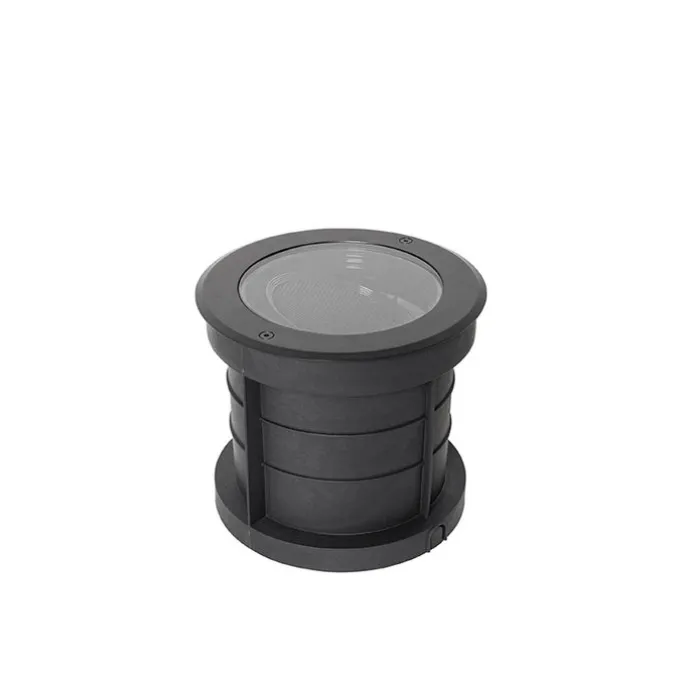 Outdoor-Bodenstrahler schwarz AR111 einstellbar IP65 - Delux Honey