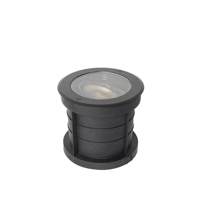 Outdoor-Bodenstrahler schwarz AR111 einstellbar IP65 - Delux Honey