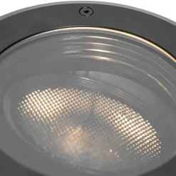 Outdoor-Bodenstrahler schwarz AR111 einstellbar IP65 - Delux Honey