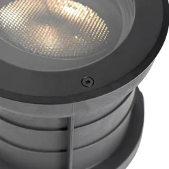 Outdoor-Bodenstrahler schwarz AR111 einstellbar IP65 - Delux Honey