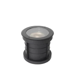 Outdoor-Bodenstrahler schwarz AR111 einstellbar IP65 - Delux Honey