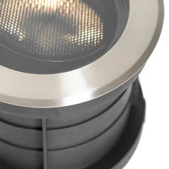 Outdoor-Bodenstrahler Stahl AR111 einstellbar IP65 - Delux Honey