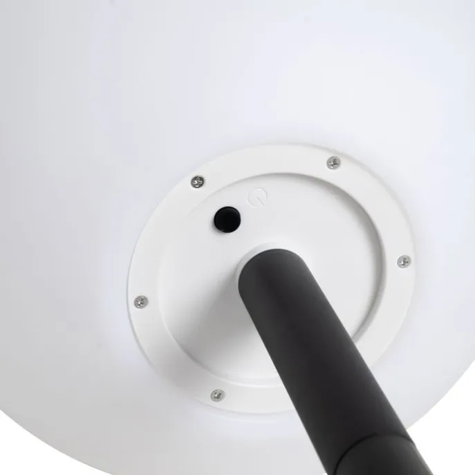 Outdoor-Leuchte weiß 30 cm inkl. LED IP44 Solar RGBW - Ludger