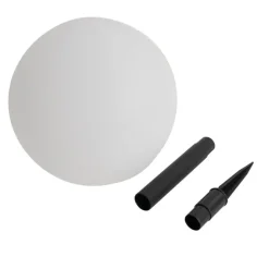 Outdoor-Leuchte weiß 30 cm inkl. LED IP44 Solar RGBW - Ludger