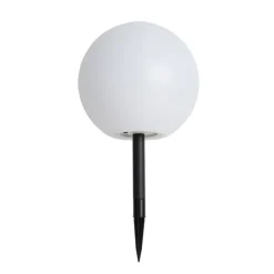 Outdoor-Leuchte weiß 30 cm inkl. LED IP44 Solar RGBW - Ludger