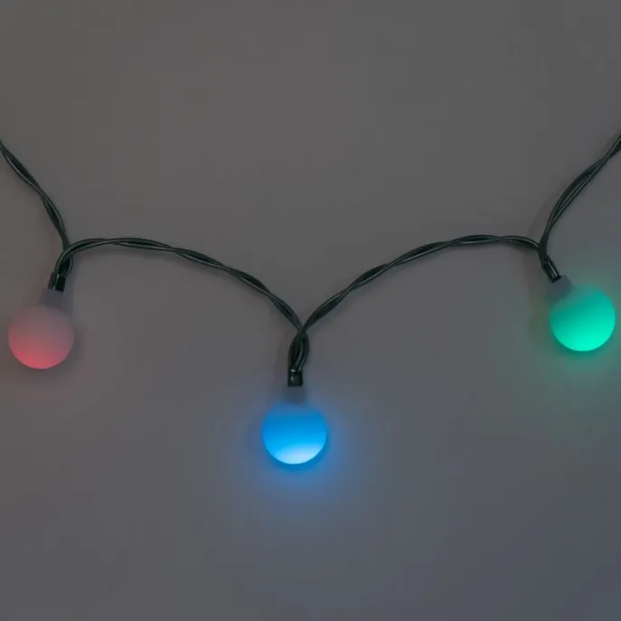 Outdoor-Lichterkette 7m inkl. LED 50-Licht RGBW Solar - Festival