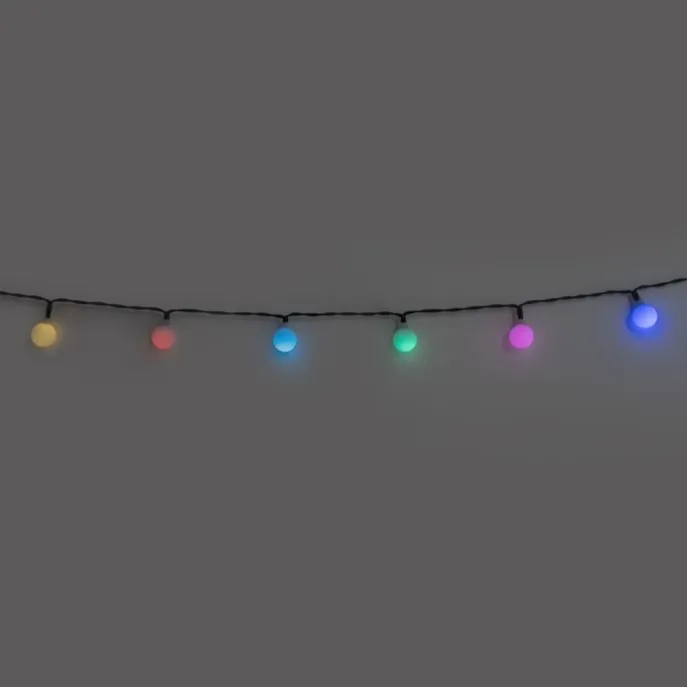 Outdoor-Lichterkette 7m inkl. LED 50-Licht RGBW Solar - Festival