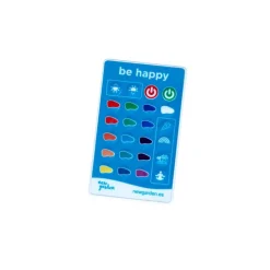 Outdoor-Stehleuchte weiß inkl. LED IP65 Wiederaufladbar RGBW - Fity