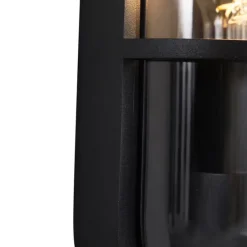 Outdoor-Wandleuchte schwarz oval IP65 - Target