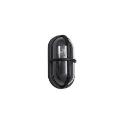 Outdoor-Wandleuchte schwarz oval IP65 - Target