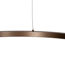 Pendelleuchte Bronze 80 cm inkl. LED 3-Stufen-Dimmbar - Girello