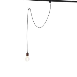 Pendelleuchte Dunkelbronze für Schienensystem 1-phasig - Iconic Cavalux
