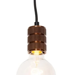 Pendelleuchte Dunkelbronze für Schienensystem 1-phasig - Iconic Cavalux