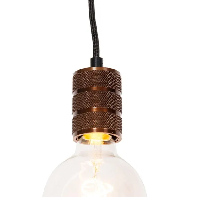 Pendelleuchte Dunkelbronze für Schienensystem 1-phasig - Iconic Cavalux