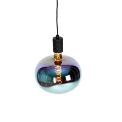 Pendelleuchte mit Schienenaufhängung schwarz inkl. LED G220 - Cavalux