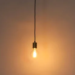 Pendelleuchte mit Schienenaufhängung Gold - Iconic Cavalux