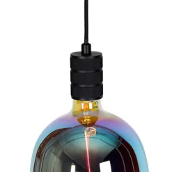 Pendelleuchte mit Schienenaufhängung schwarz inkl. LED G170 - Cavalux