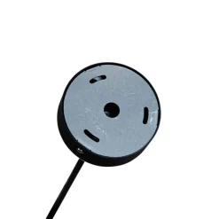 Pendelleuchte Schwarz mit Doppeltem Samtlampenschirm Blattdesign und Beige - Blitz