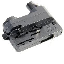 Pendelleuchtenadapter für 3-Phasen-Schiene schwarz - 3-phasig