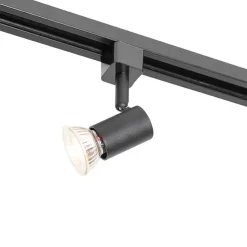 1-Phasen-Schiene spot schwarz - Jeany