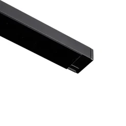 1-Phasen-Schienensystem dunkelbronze mit 4 Strahlern und I-Netzteil quadratisch - Jeana