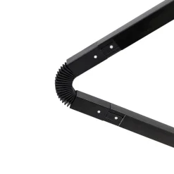 1-Phasen-Schienensystem mit 5 Spots in Dunkelbronze und Schwarz - Rondoo Up