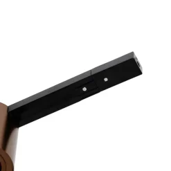 1-Phasen-Schienensystem mit 5 Spots in Dunkelbronze und Schwarz - Rondoo Up