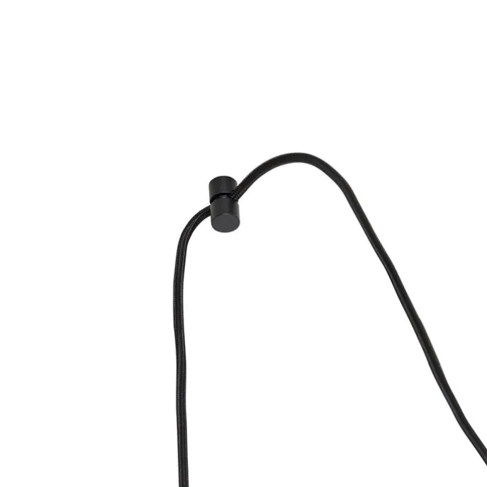 1-Phasen-Schienensystem mit 3 Strahlern und Hängelampen dunkelbronze - Cavalux Jeana