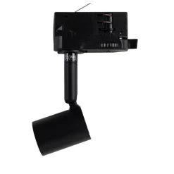 3-Phasiger Schienenstrahler schwarz GU10 50mm - 3-Phasig Jeany