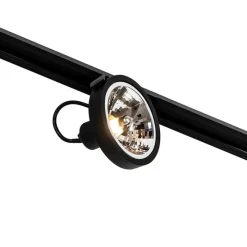 1-phasiger Schienenstrahler schwarz - Iconic Go