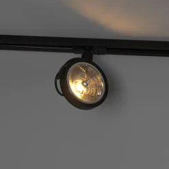 1-phasiger Schienenstrahler schwarz - Iconic Go