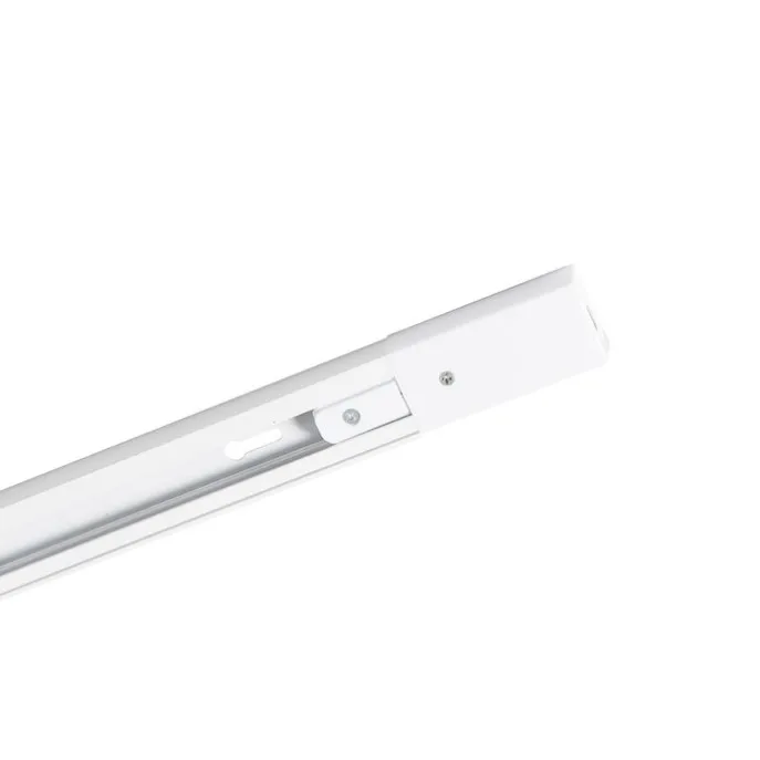 1-Phasiges Schienensystem mit 6 verstellbaren weißen Strahlern - Magnax Jeana