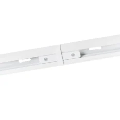 1-Phasiges Schienensystem mit 6 verstellbaren weißen Strahlern - Magnax Jeana