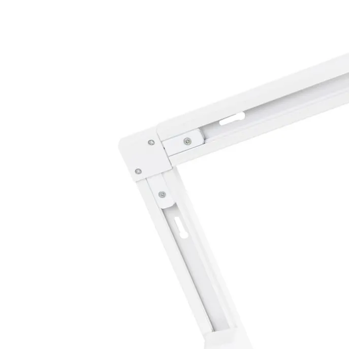 1-Phasiges Schienensystem mit 6 verstellbaren weißen Strahlern - Magnax Jeana