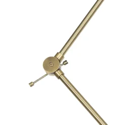 Retro Deckenleuchte rosa mit Bronze - Milou