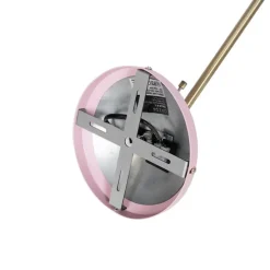 Retro Deckenleuchte rosa mit Bronze - Milou