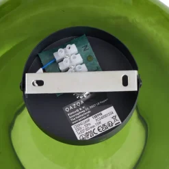 Retro Deckenleuchte Schwarz mit Grünglas - Bizle