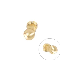 Retro Deckenstrahler Messing Rund - Gissi